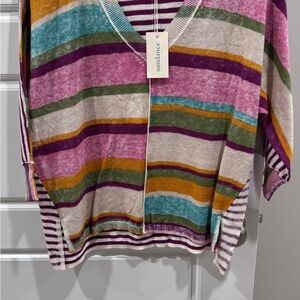 Sundance Women’s Multi Colored Striped Sweater
